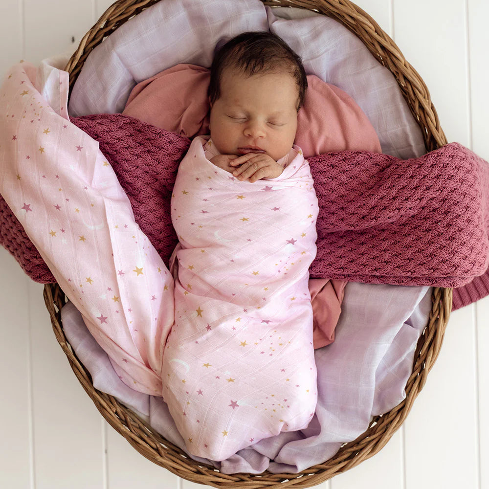 Snuggle Hunny Organic Muslin Wrap - Twinkle