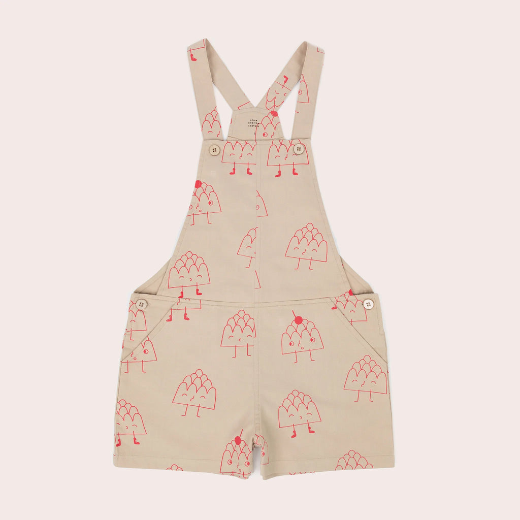 Olive and The Captain Jelly Legs Short Overalls - Trifle