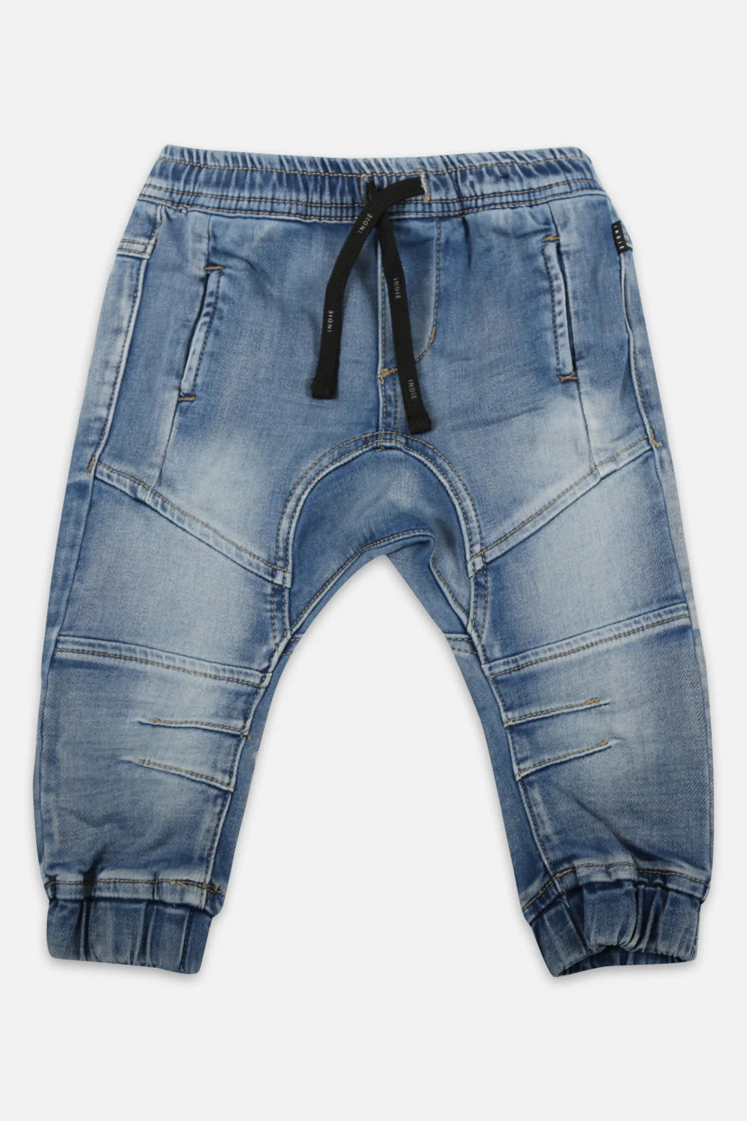 Indie Kids Arched Drifter Pant - Light Denim (000-2 Years)