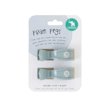 All4Ella 2 Pack Pegs - Steel Blue