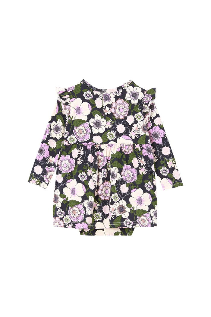 Milky Bellerose Frill Baby Dress - Multi