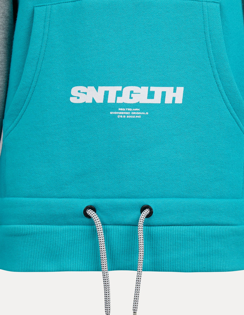 St Goliath Hidden Hoody - Teal
