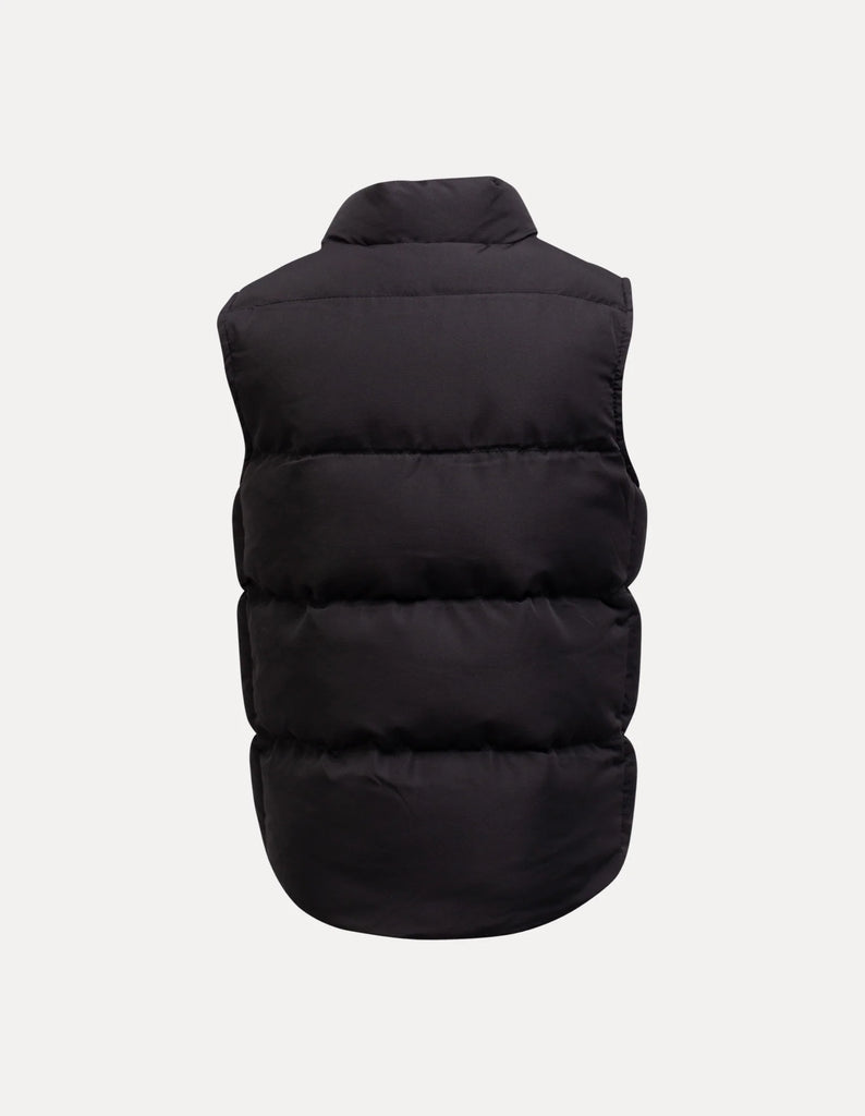 St Goliath Blackout Puffer Vest - Black