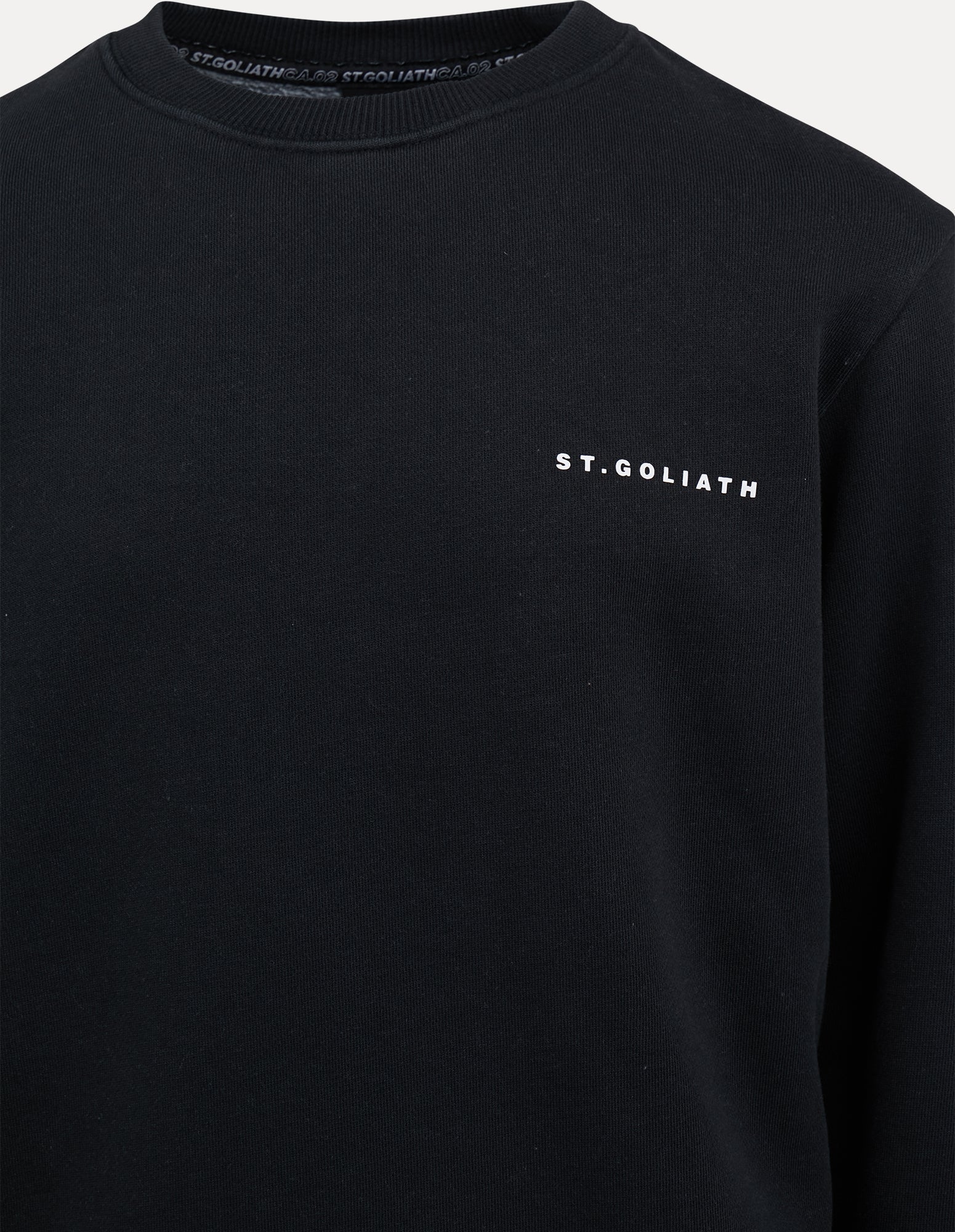 St Goliath Basic Crew 2.0 - Washed Black