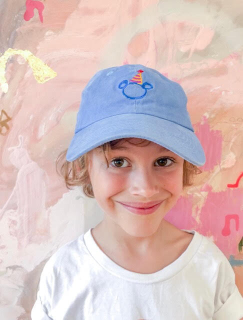 Bocub Party Bear Cap - Washed Denim
