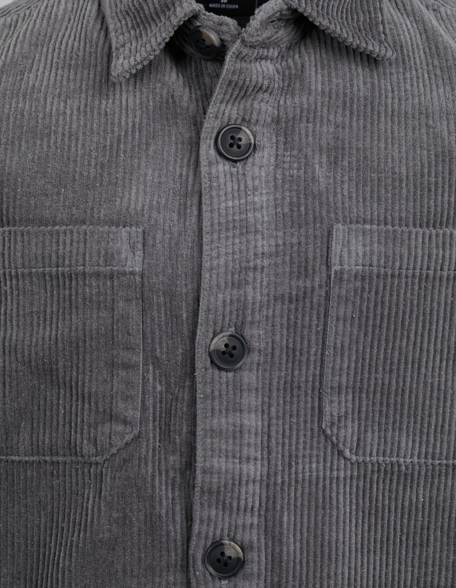 Sunnyville Cord Overshirt - Coal