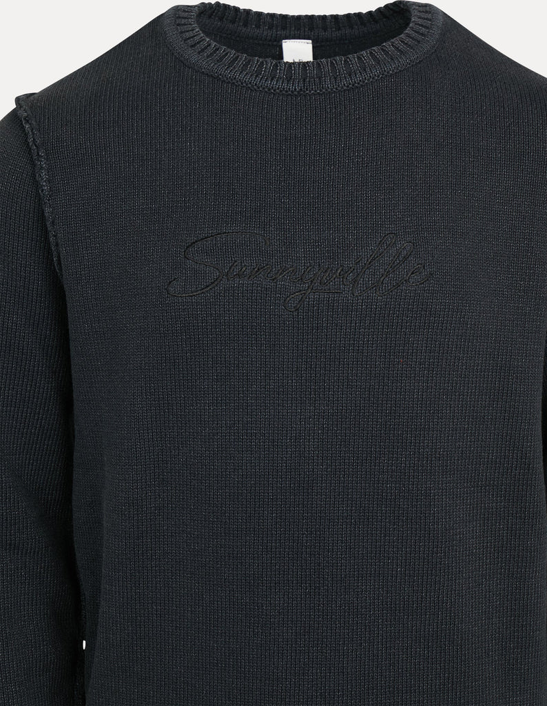 Sunnyville Faded Knit - Washed Black