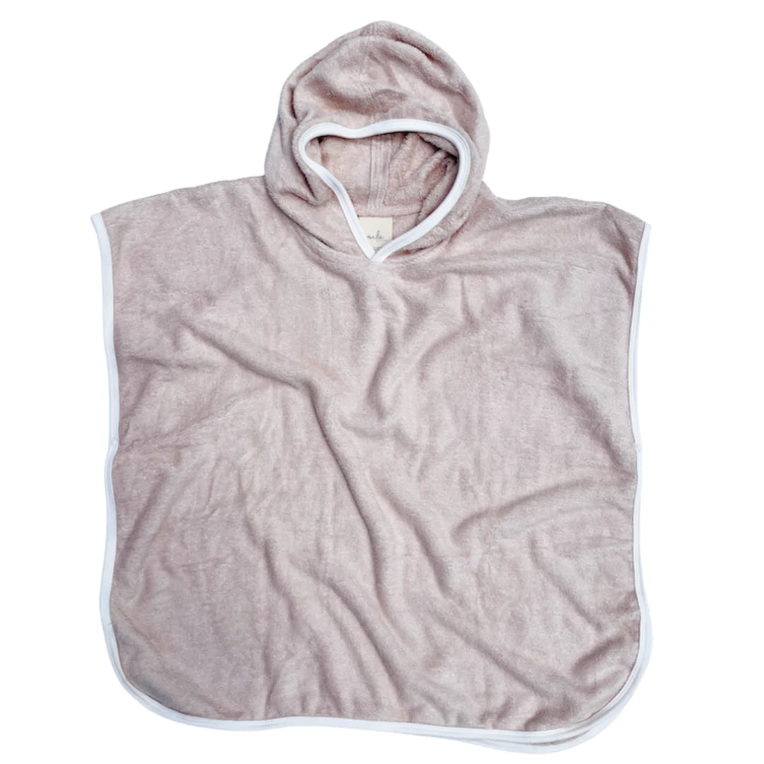 Amelia Frank Sand Bamboo Kids Hooded Poncho Towel