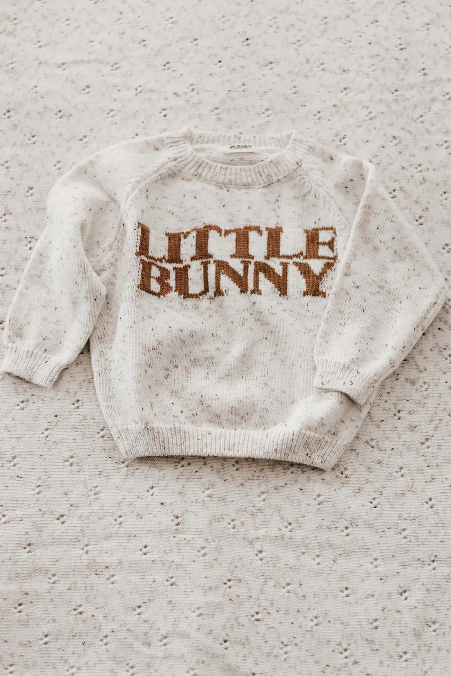 Bencer & Hazelnut Little Bunny Oatmeal Knit Jumper