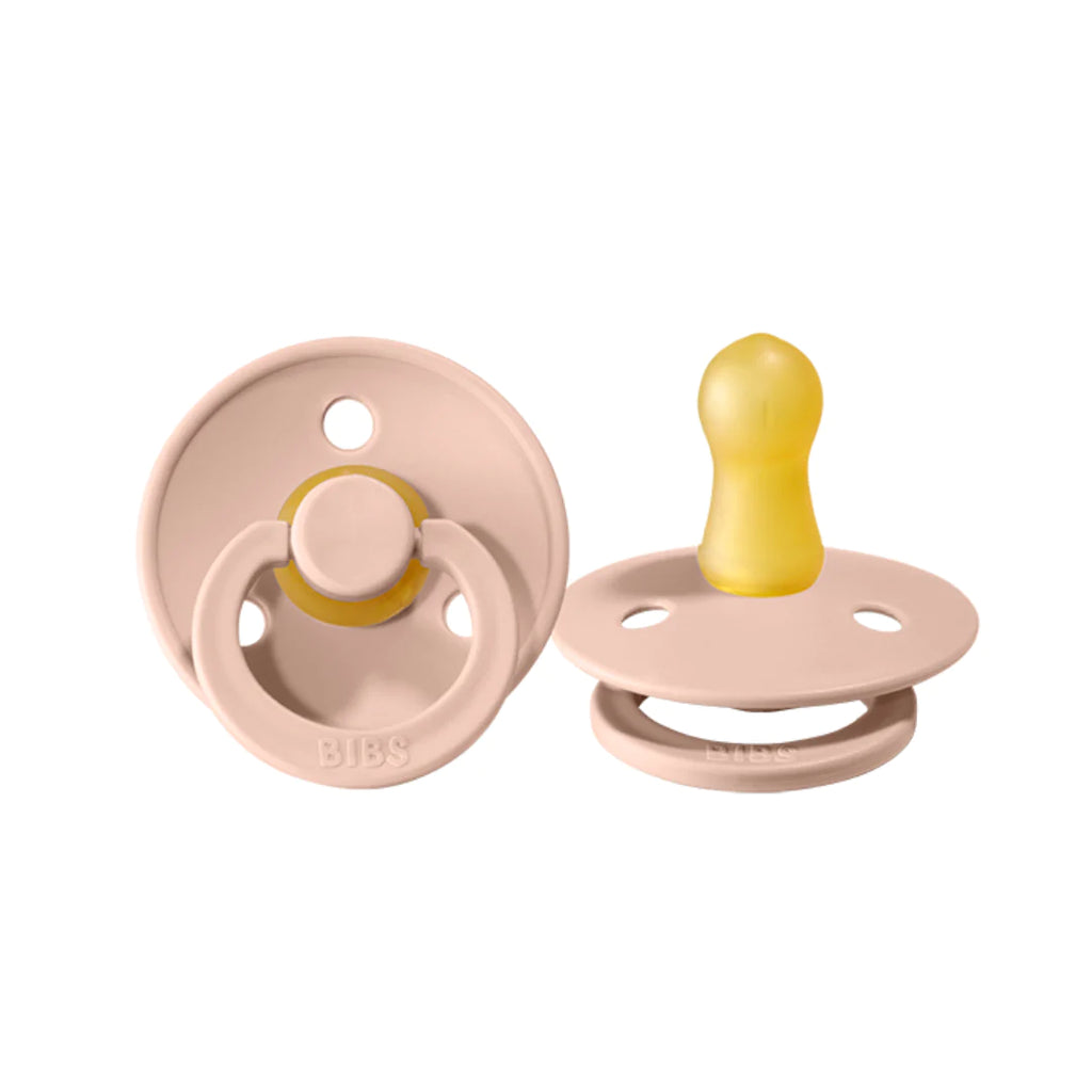 Bibs Pacifier 2 Pack - Blush