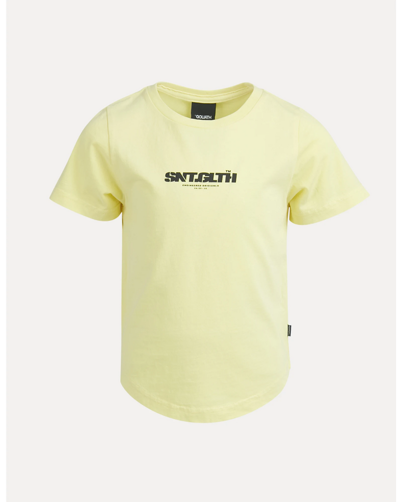 St Goliath Logo Tee - Lemon