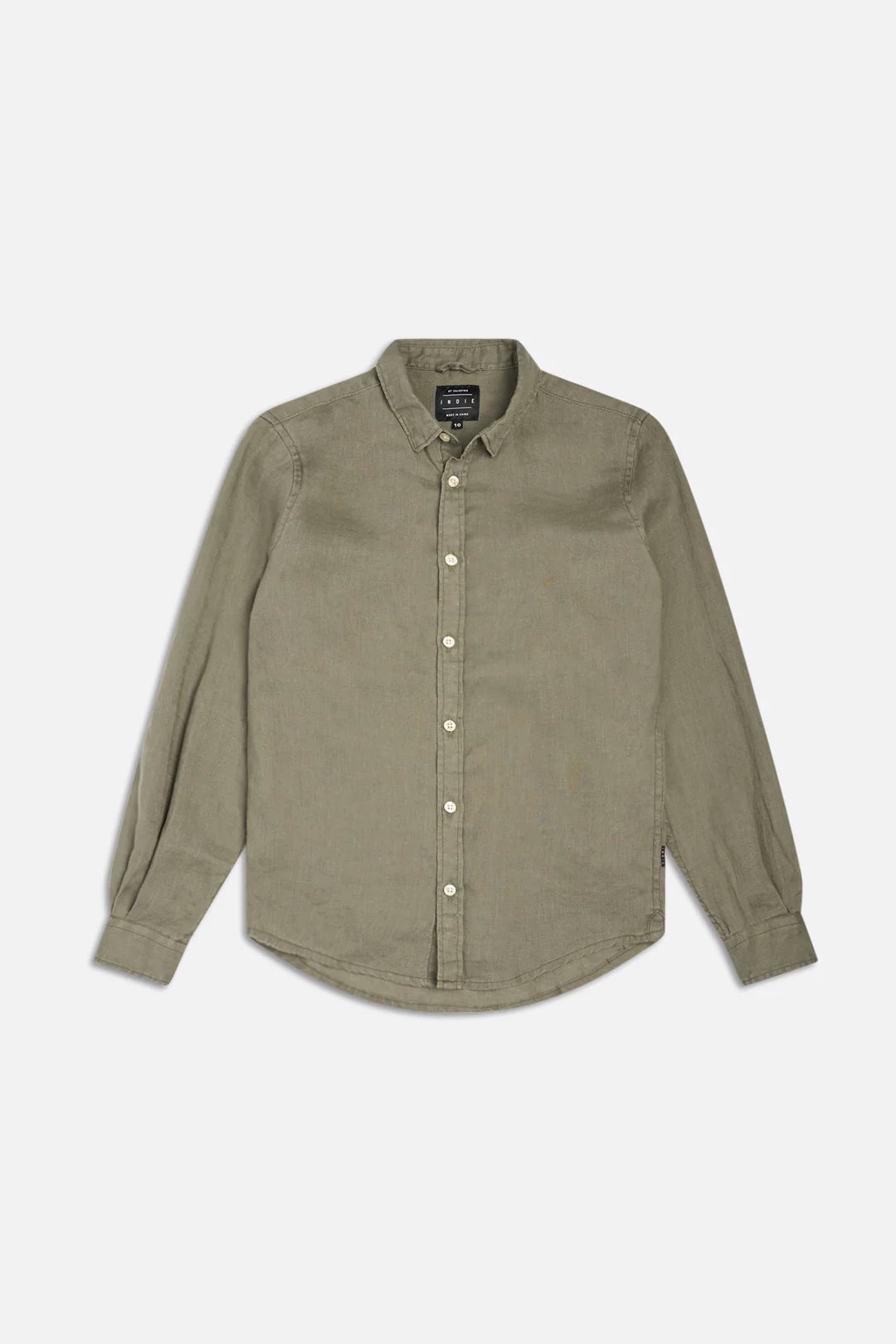 Indie Kids Tennyson Indie Shirt - Dark Forrest (8-14 Years)