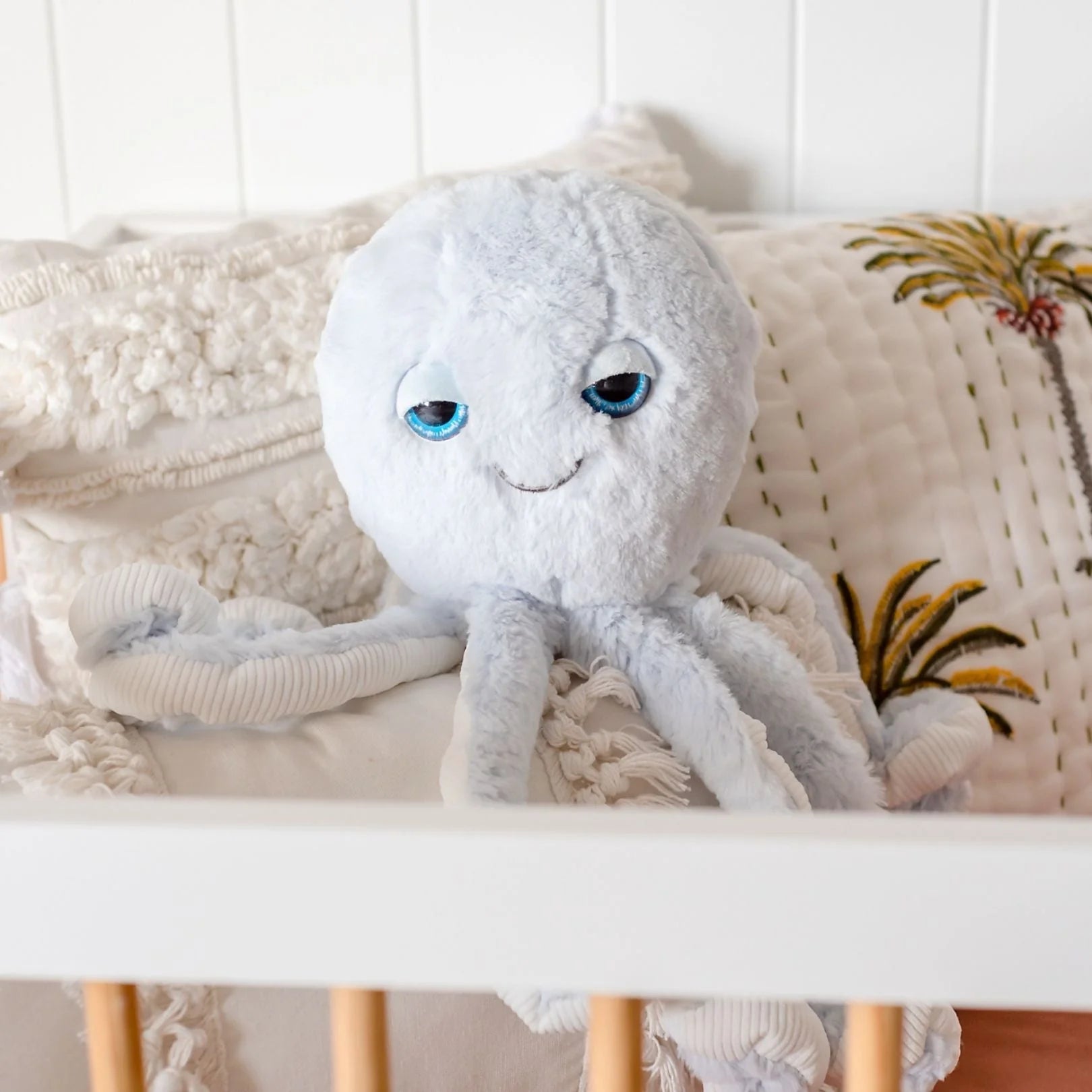 O.B Designs Reef Octopus - Soft Toy Blue
