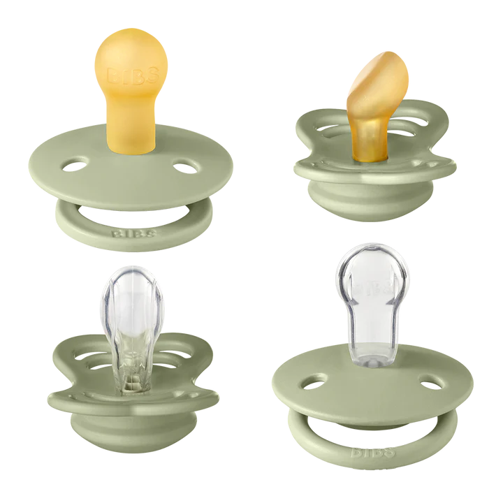 Bibs Sage Try It Pacifier Collection