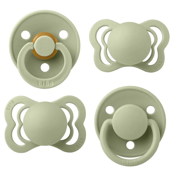 Bibs Sage Try It Pacifier Collection