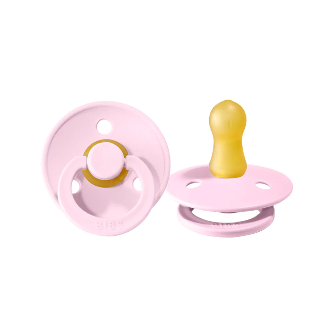 Bibs Pacifier 2 Pack - Baby Pink