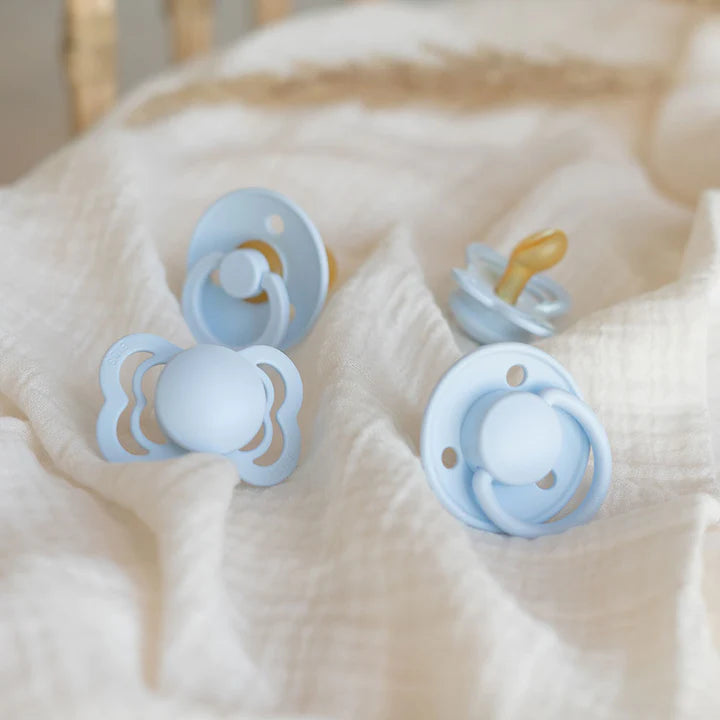 Bibs Baby Blue Try It Pacifier Collection