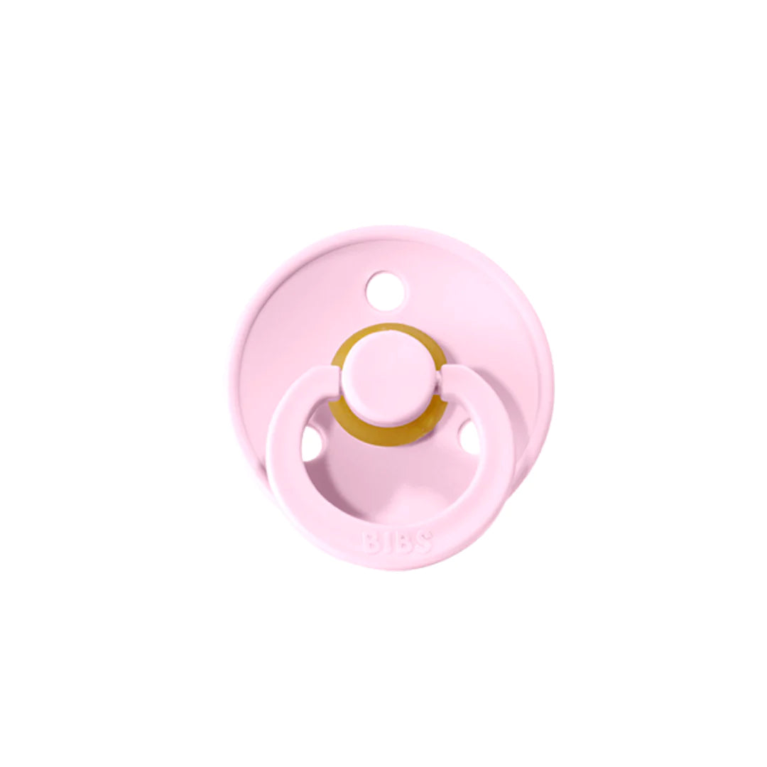 Bibs Pacifier 2 Pack - Baby Pink