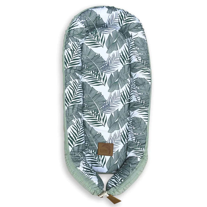 Tropisk/Sage - Organic Baby Nest