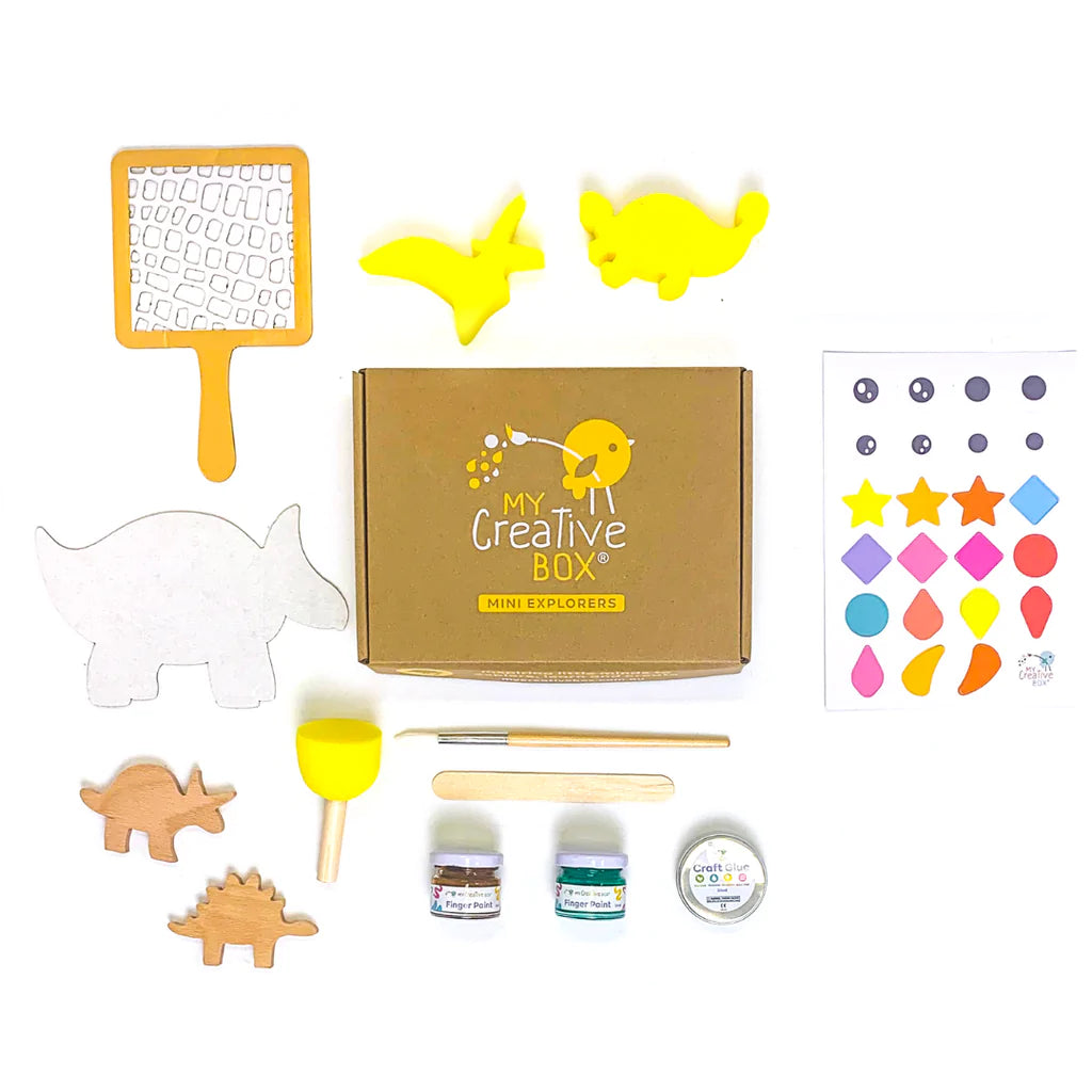 Dino Play Mini Explorers Eco Creative Box
