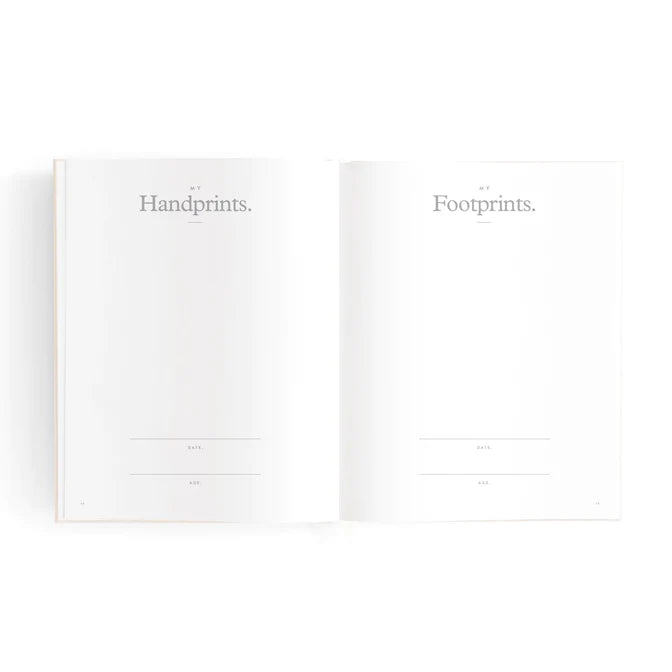 Fox and Fallow Mini Baby Book Boxed - Oatmeal