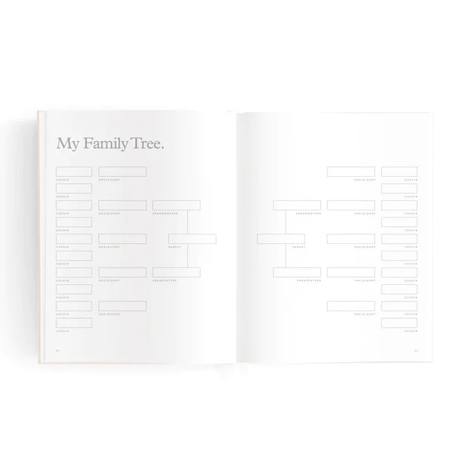 Fox and Fallow Mini Baby Book Boxed - Oatmeal