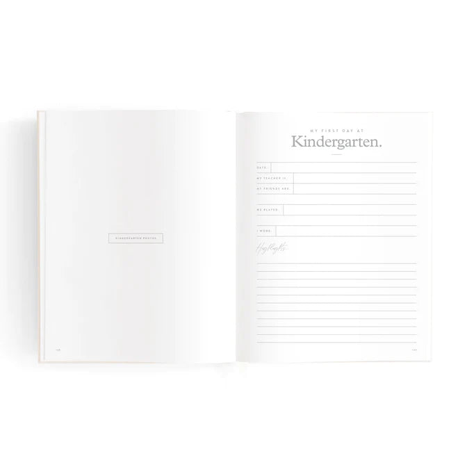 Fox and Fallow Mini Baby Book Boxed - Oatmeal