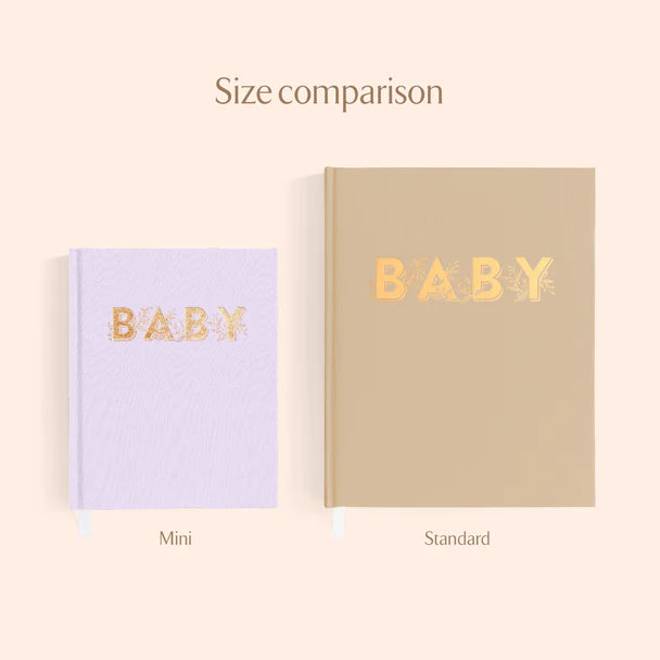 Fox and Fallow Mini Baby Book - Lilac