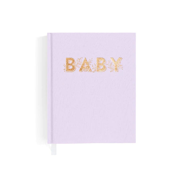 Fox and Fallow Mini Baby Book Boxed - Lilac