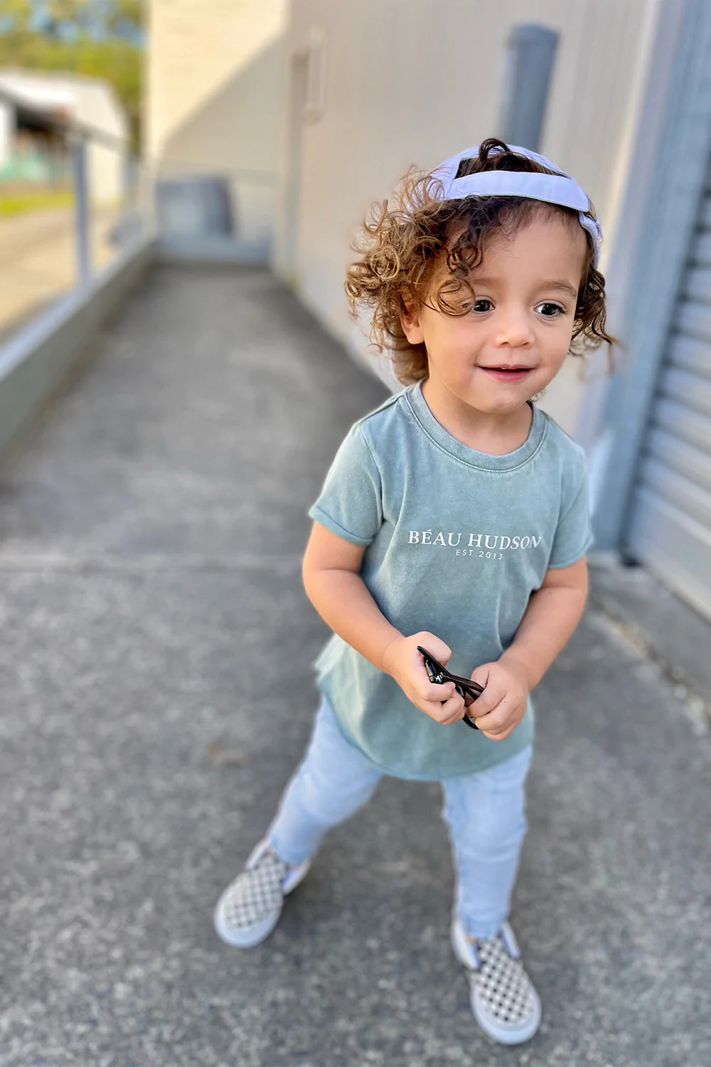 Beau Hudson Established Raw Edge Tee - Baby