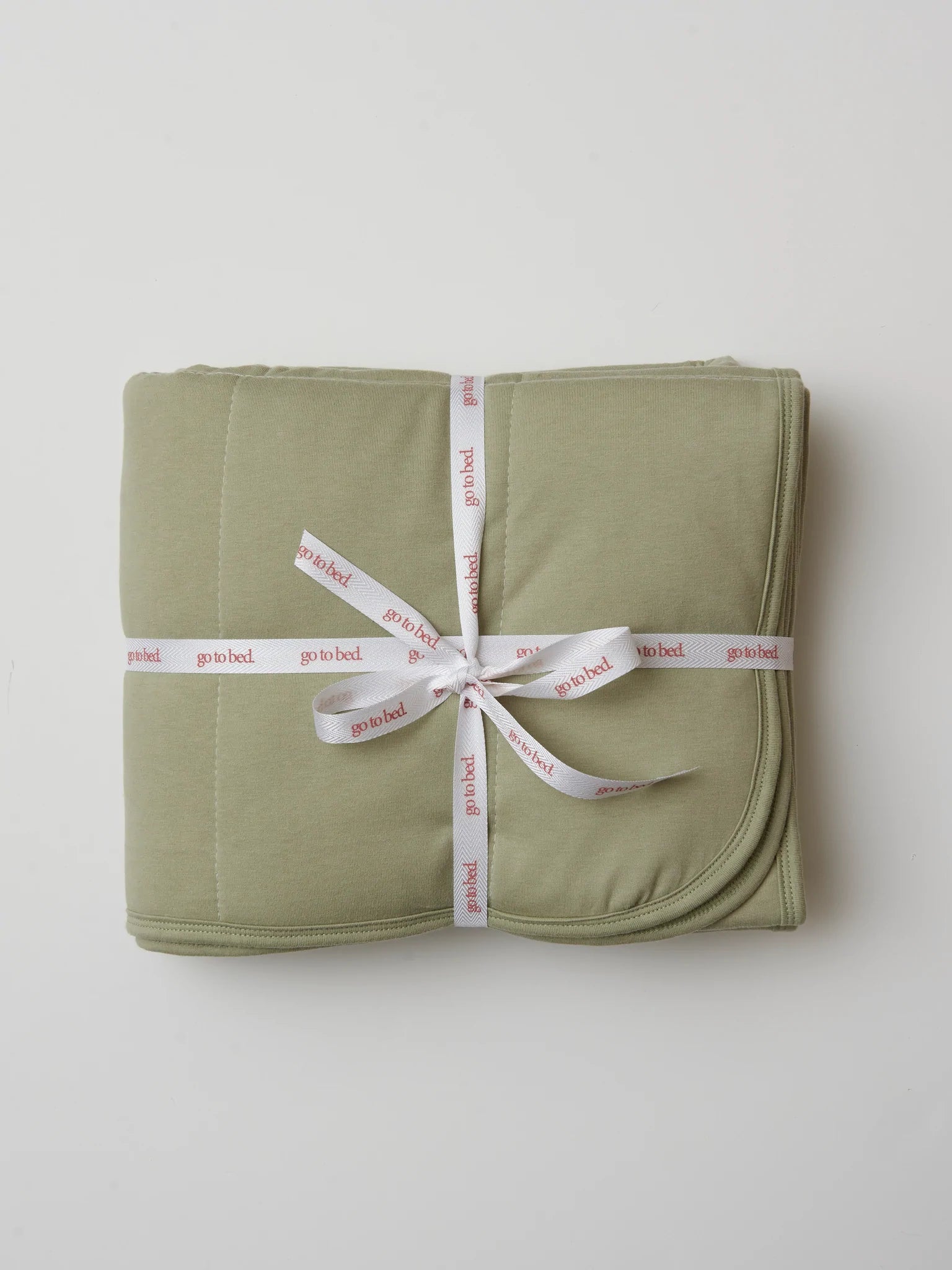 Go To Bed Cot Quilt - Sage And Sand