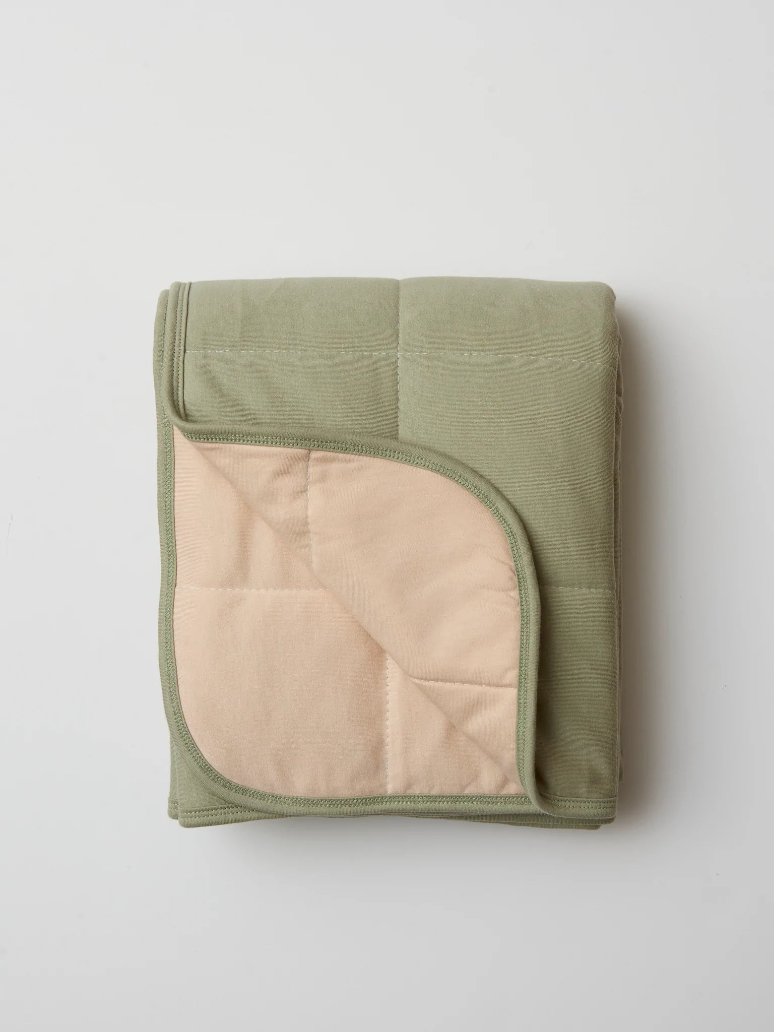 Go To Bed Cot Quilt - Sage And Sand