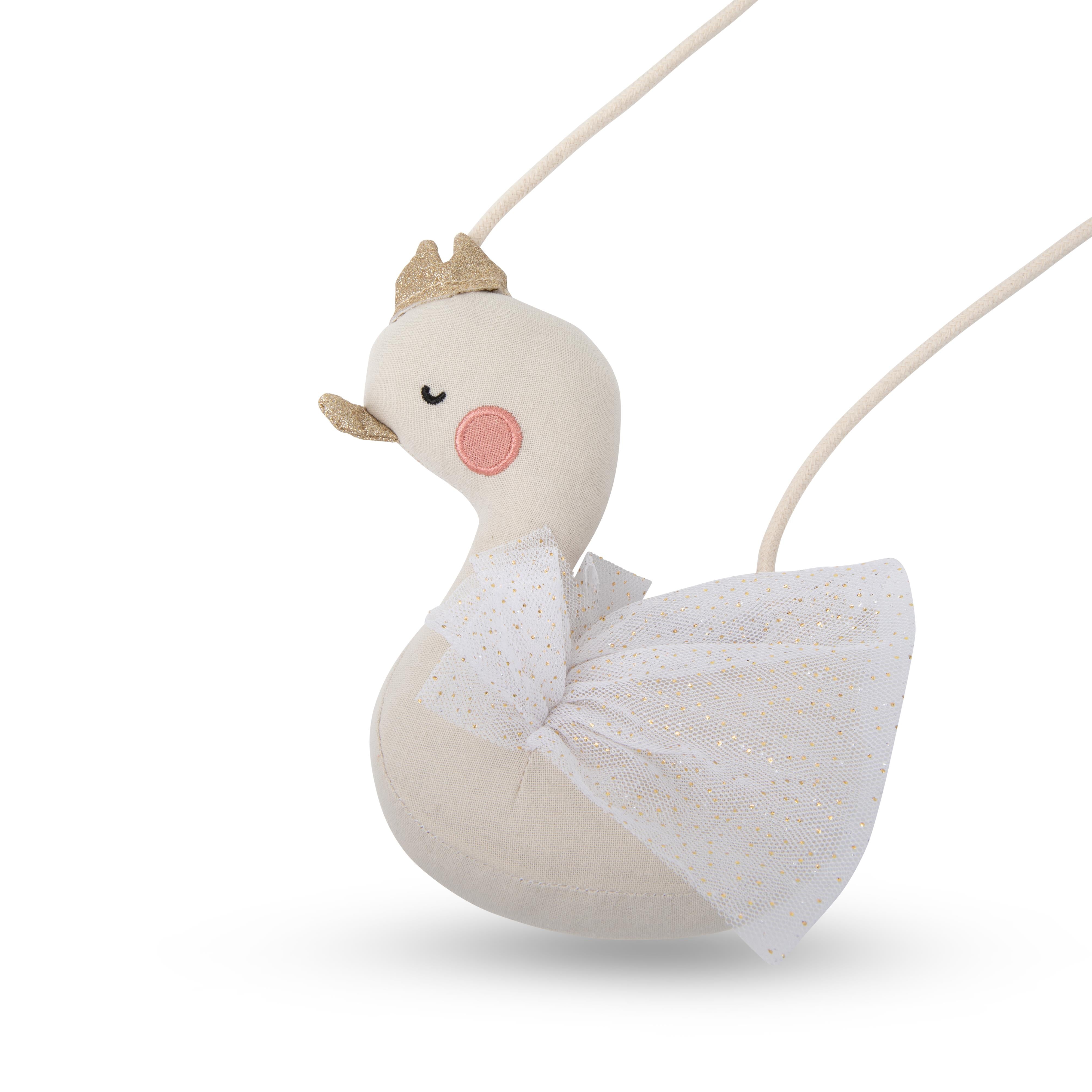 Rhino Rhino Susie Swan Purse - Cream