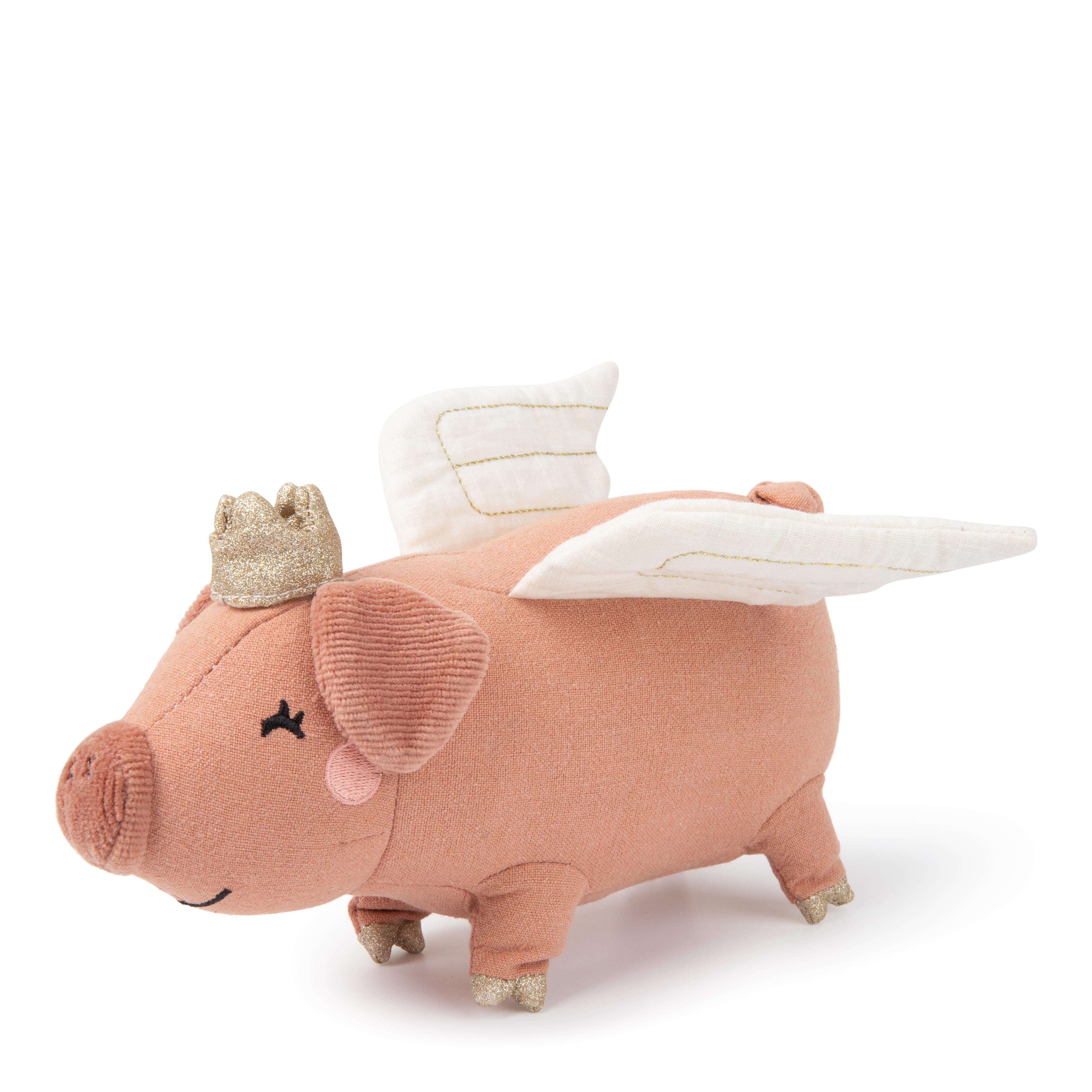 Rhino Rhino Marley McFly Pig - Pink Giftboxed