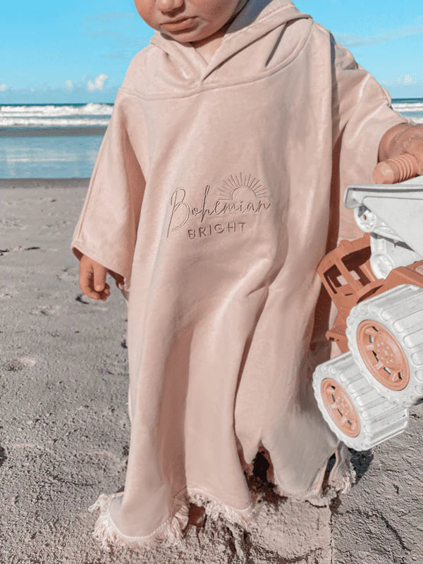 Bohemian Bright Golden Sands Minis Hooded Towel
