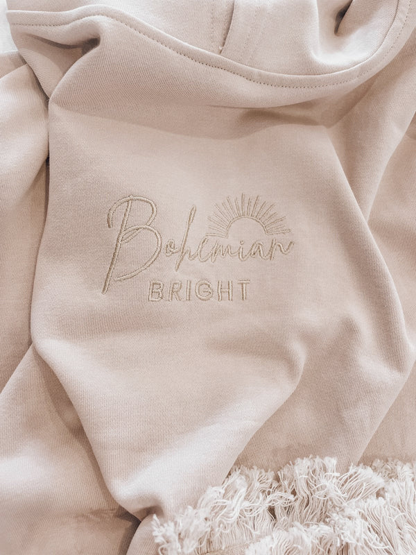 Bohemian Bright Golden Sands Minis Hooded Towel