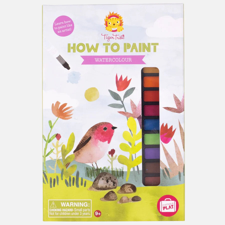 Tiger Tribe How to Paint - Watercolour