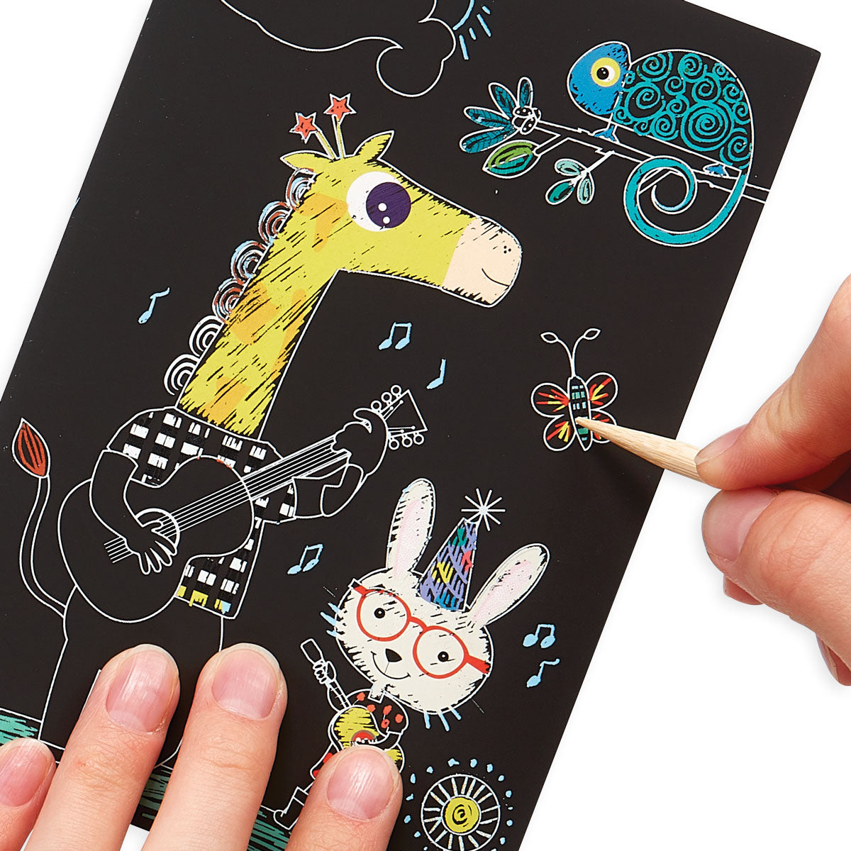 Ooly Scratch & Scribble Mini - Safari