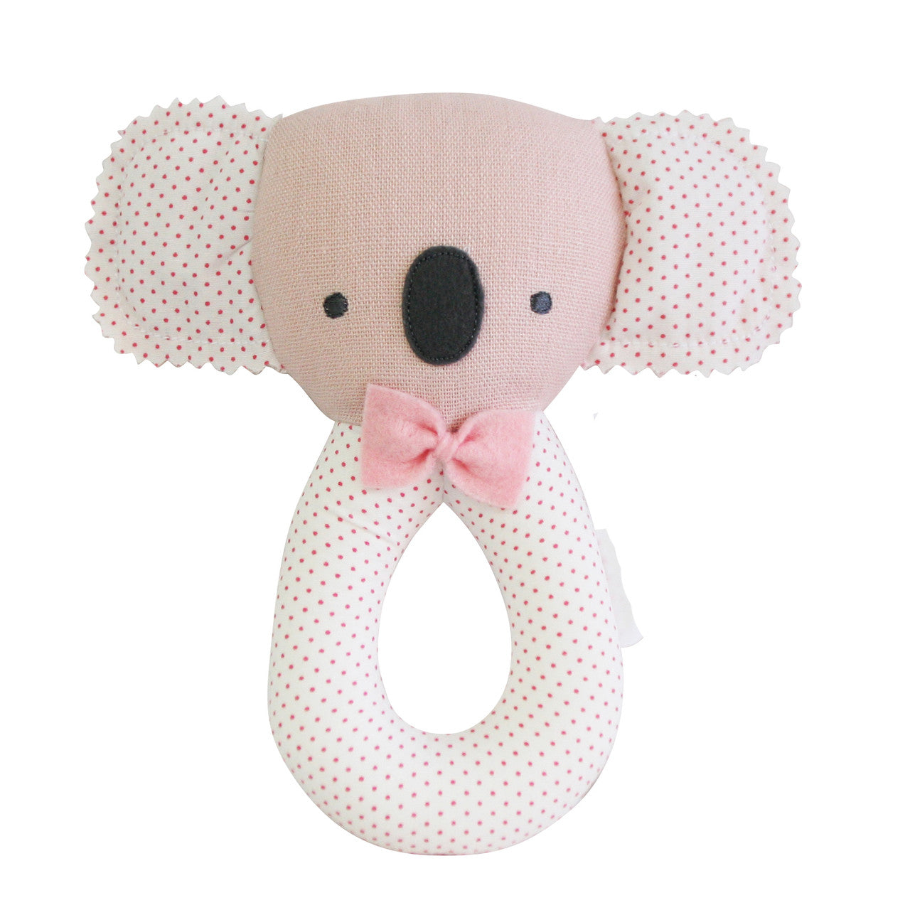 Alimrose Pink Koala Grab Rattle
