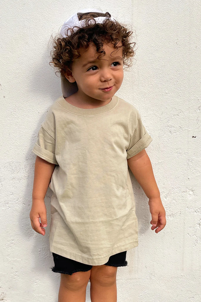 Beau Hudson Oatmeal Signature Tee - Baby