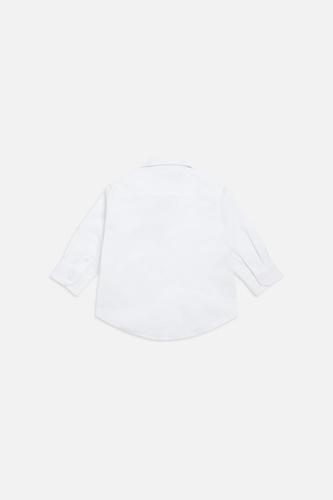 Indie Kids White Core Formal Shirt (000-2 Years)