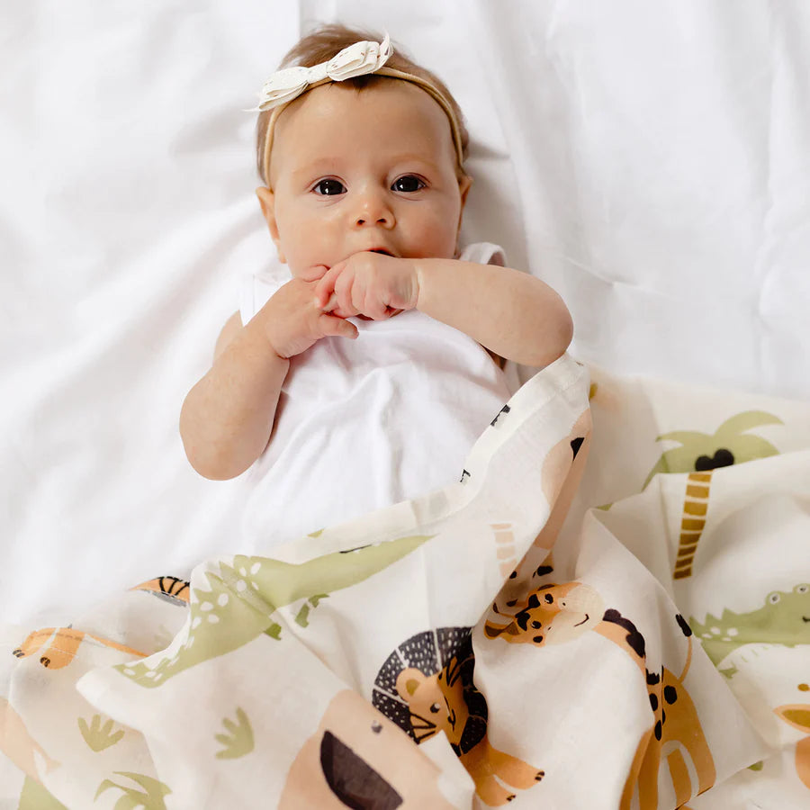 Di Lusso Jungle Safari Muslin Wrap