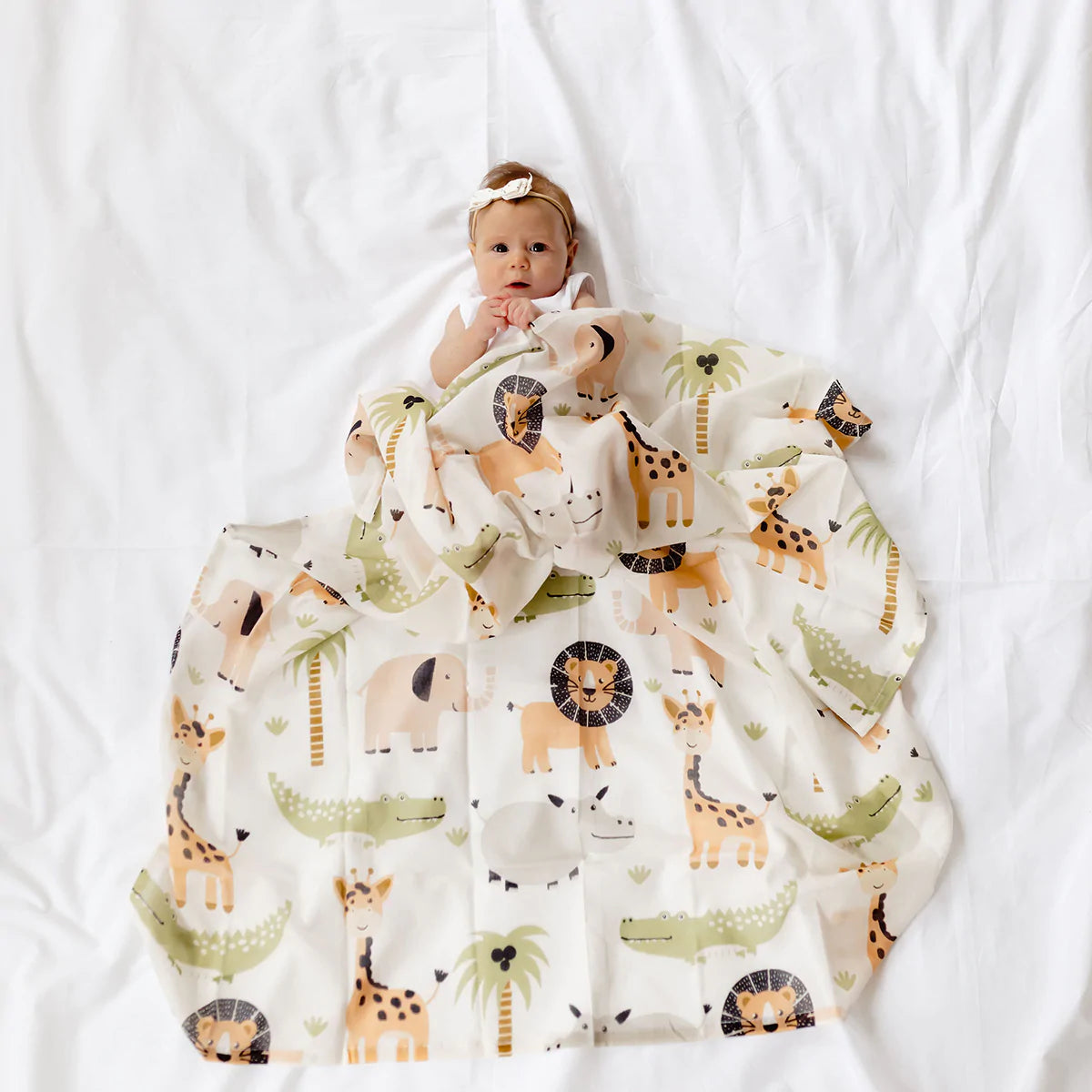 Di Lusso Jungle Safari Muslin Wrap