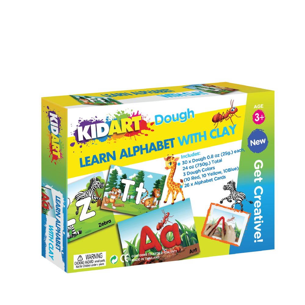KidArt - Dough - Learn the Alphabet Kit