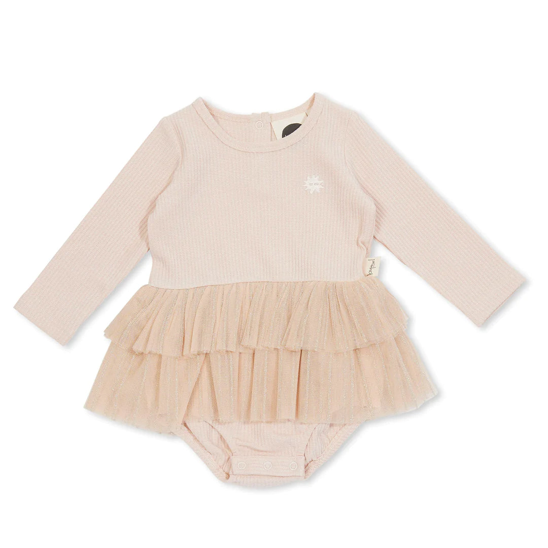 Kapow Kids Bisque Ballet Romper