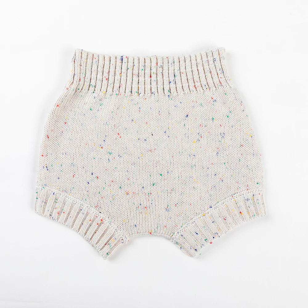 Ponchik Cotton Shorties - Daisy Speckle Knit