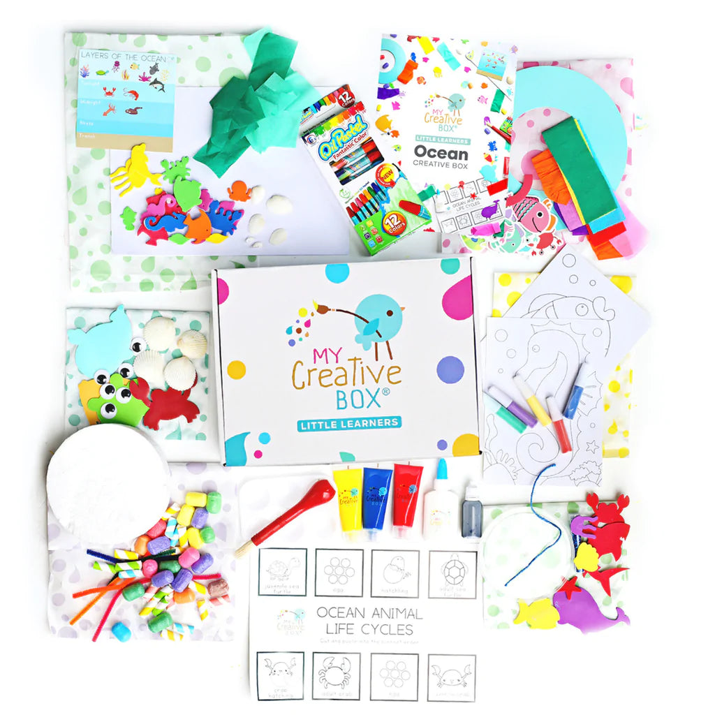 Oceans Little Learners Large Creative Box