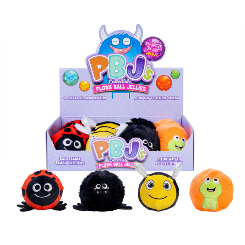 Squishy Bubble Plush Bugs