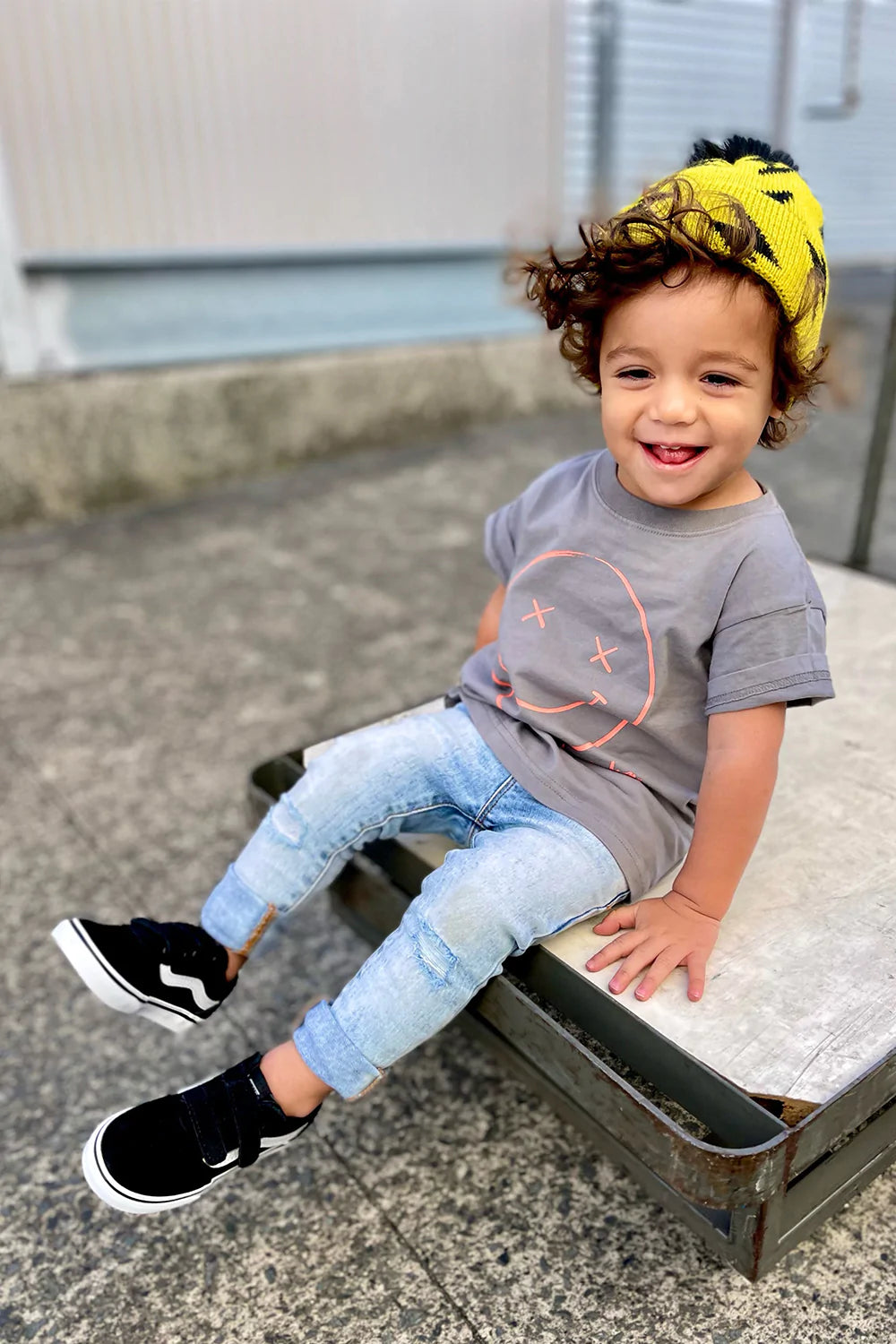 Beau Hudson Happy Tee - Baby