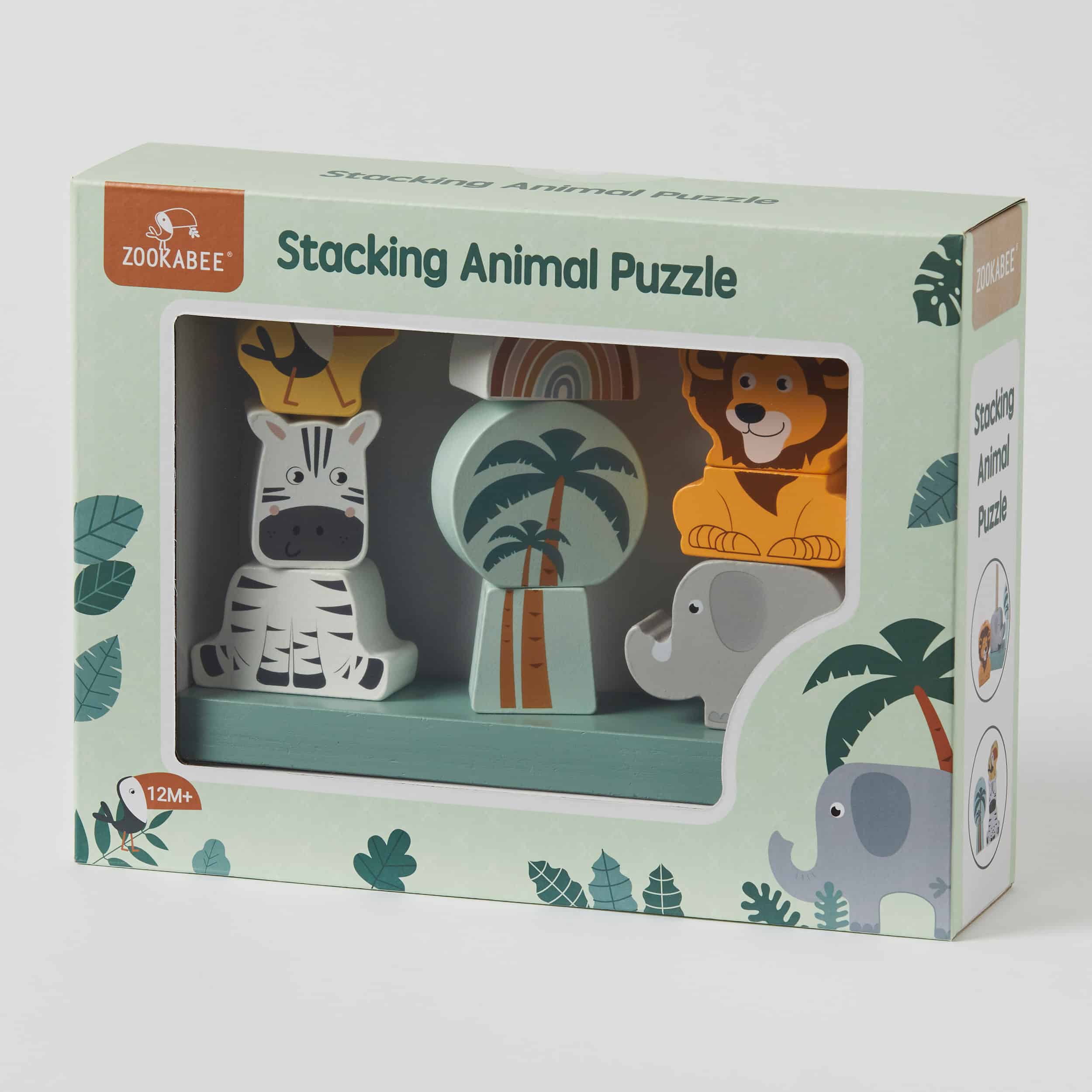 Zoorabee Stacking Animal Puzzle